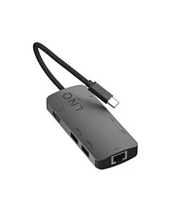 LINQ - Hub 8in1 8K Pro USB-C Multiport - Space Gray