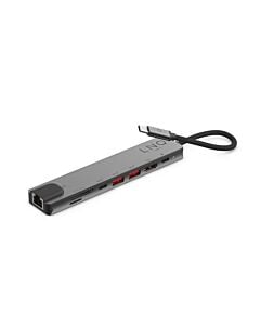LINQ - Hub 8in1 Pro USB-C Multiport - Space Gray