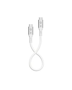 LINQ Kabel USB4 PRO USB-C na USB-C /240W / PD 3.1 / 8K/60Hz / 0,3m - Biały
