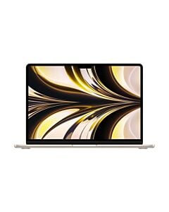 Apple MacBook Air 13,6 M2 8-core CPU + 10-core GPU / 16GB RAM / 1TB SSD / Klawiatura US / Księżycowa poświata (Starlight) - Outlet