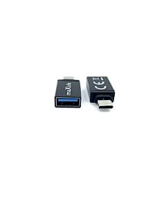 Maxlife Adapter USB-C do USB 3.0 - Czarny