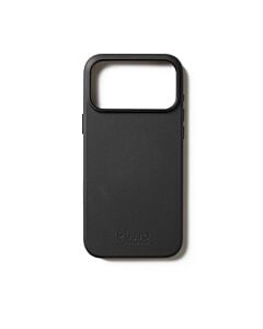 Mujjo Leather Case Etui skórzane do iPhone 17 Pro Max kompatybilne z MagSafe - Czarne