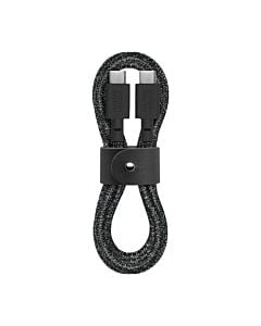 Native Union Belt Cable Kabel USB-C na USB-C 1,2 m - Czarny (cosmos)