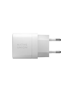 Native Union Fast GaN Ładowarka sieciowa 35W PD 2xUSB-C - Biała