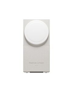 Native Union Rise Wireless Charger Bezprzewodowa ładowarka 15W do dwóch urządzeń kompatybilna z MagSafe - Piaskowa
