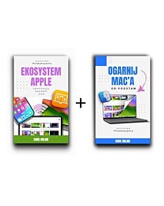 Pakiet kursów "Ekosystem Apple" i "Ogarnij obsługę swojego Maca" - dostęp do kursów przez 1 rok