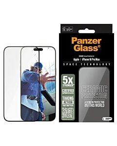 PanzerGlass Ceramic Szkło ochronne ceramiczne do iPhone 16 Pro Max