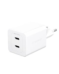 PanzerGlass Empower Turbo Ładowarka sieciowa 45W  2 x USB-C - Biała