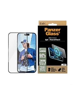 PanzerGlass Gaming Szkło ochronne dla graczy do iPhone 16 /15