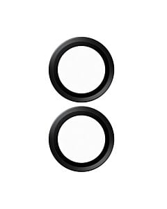 PanzerGlass Hoops Szkło ochronne na aparat do iPhone 16 / 16 Plus - Czarne