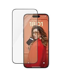 PanzerGlass Ultra-Wide Fit Szkło ochronne do iPhone 15 Pro - czarna ramka