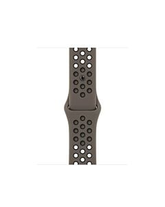Apple Pasek sportowy Nike w kolorze Olive Grey/czarnym do Apple Watch do koperty 41 mm - rozmiar uniwersalny