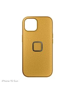 Peak Design Mobile Everyday Etui do iPhone 15 z MagSafe - Musztardowe