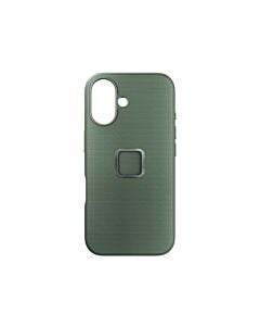 Peak Design Mobile Everyday Fabric Etui do iPhone 16 - Szarozielone