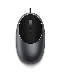 Satechi C1 Mysz optyczna USB-C - Gwiezdna szarość (Space Gray)