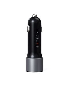 Satechi Ładowarka samochodowa pod gniazdo zapalniczki 72W Gwiezdna szarość (Space Gray)