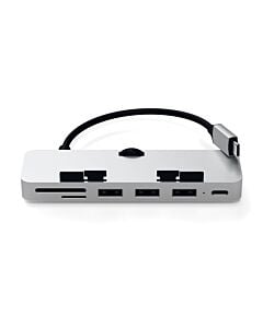 Satechi USB-C Clamp Pro HUB do iMac Srebrny (Silver)