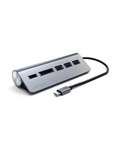 Satechi USB-C HUB / USB 3.0 / z czytnikiem kart SD Gwiezdna szarość (Space Gray)