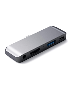 Satechi USB-C Mobile PRO HUB do iPada Pro Space Gray (gwiezdna szarość)