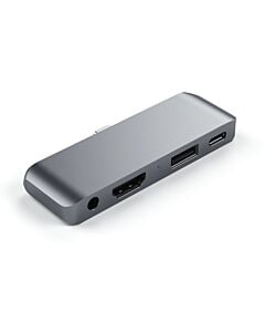 Satechi USB-C Mobile PRO HUB do iPada Pro Space Gray (gwiezdna szarość)