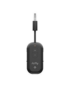 Twelve South AirFly Pro 2 Adapter Bluetooth do wejścia 3,5mm jack kompatybilny z AirPods i innymi słuchawkami Bluetooth / do 2 par słuchawek jednocześnie oraz z AUX IN - Czarny