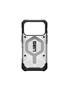 UAG Pathfinder Clear Etui do iPhone 17 Pro kompatybilne z MagSafe - Srebrne