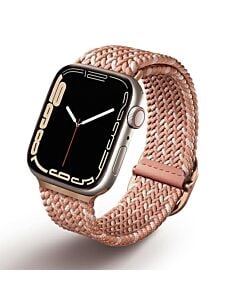 UNIQ Aspen Pasek pleciony do Apple Watch 38/40/41 mm - Różowy