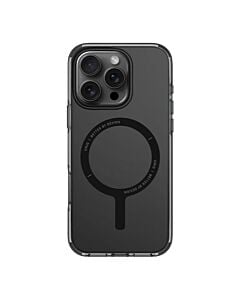 UNIQ Clario Etui do iPhone 16 Pro Max kompatybilne z MagSafe - Czarne