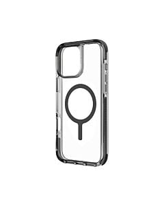 UNIQ Combat Etui do iPhone 16 kompatybilne z MagSafe - Czarne