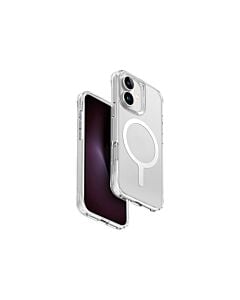 UNIQ LifePro Xtreme Etui do iPhone 16 kompatybilne z MagSafe - Przezroczyste / Frost