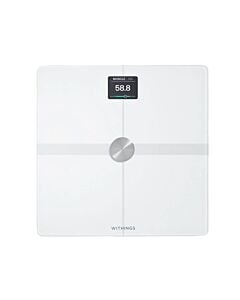 Withings Body Smart Waga łazienkowa z analizą składu masy ciała. Wyrób medyczny - Biała