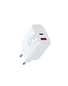 Xtorm GaN2 Ultra Ładowarka sieciowa 67W 1x USB-C / 1x USB-A - Biała