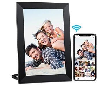 Aeezo Portrait Cyfrowy wyświetlacz zdjęć i filmów 10.1 - Czarny-5.jpg