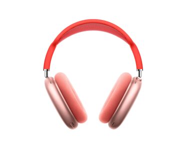 Apple AirPods Max Słuchawki bezprzewodowe Bluetooth w kolorze różowym
