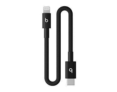 Apple Beats Pleciony przewód USB-C na Lightning (20cm) - Dynamiczna czerń-1.jpeg