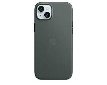 Apple Etui z tkaniny FineWoven do iPhone 15 Plus z MagSafe – Wieczna zieleń
