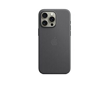 Apple Etui z tkaniny FineWoven do iPhone 15 Pro Max z MagSafe – Czarne – Outlet