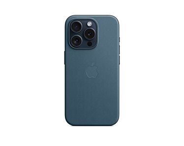Apple Etui z tkaniny FineWoven do iPhone 15 Pro z MagSafe – Głębia oceanu – Outlet