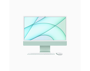 Apple iMac 24" 4,5K Retina M1 8-core CPU + 7-core GPU / 16GB / 1TB SSD / Gigabit Ethernet / Zielony (Green) - 2021