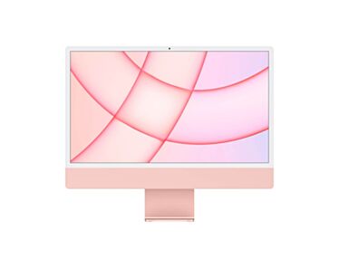 Apple iMac 24" 4,5K Retina M1 8-core CPU + 7-core GPU / 8GB / 256GB SSD / Różowy (Pink) - 2021