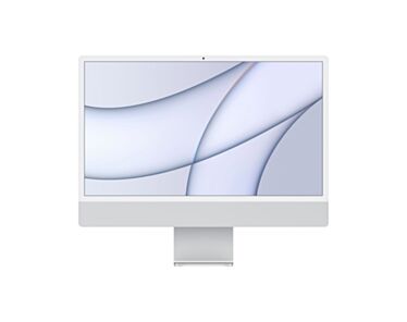 Apple iMac 24" 4,5K Retina M1 8-core CPU + 7-core GPU / 8GB / 256GB SSD / Srebrny (Silver) - 2021