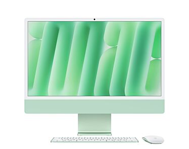 Apple iMac 24" 4,5K Retina M4 10-core CPU + 10-core GPU / 24GB / 1TB / Gigabit Ethernet / Zielony (Green)