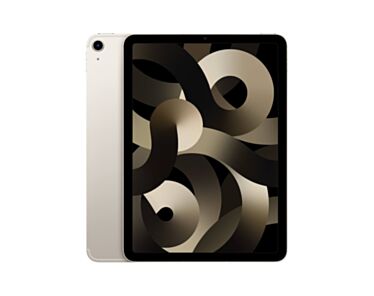 Apple iPad Air M1 10,9" 256GB Wi-Fi + Cellular (5G) Księżycowa poświata (Starlight)