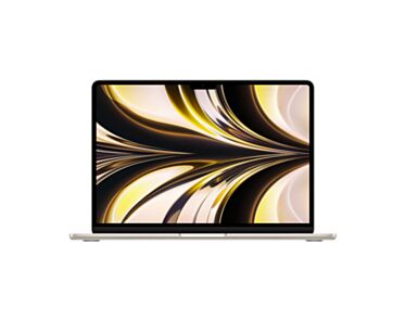 Apple MacBook Air 13,6 M2 8-core CPU + 8-core GPU / 16GB RAM / 1TB SSD / Zasilacz 30W / Klawiatura US / Księżycowa poświata (Starlight)