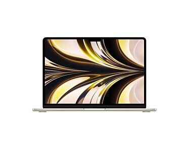 Apple MacBook Air 13 M2 8-core CPU + 8-core GPU / 16GB RAM / 256GB SSD / Księżycowa poświata (Starlight) - Outlet