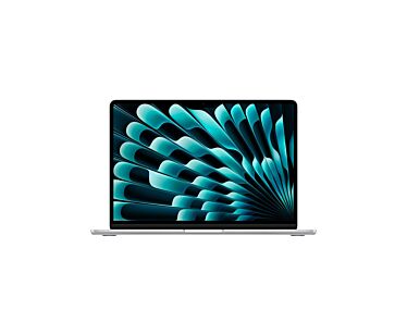 Apple MacBook Air 13" M5 10-core CPU + 10-core GPU / 16GB RAM / 2TB SSD / Klawiatura US / Zasilacz 35 W / Srebrny (Silver)