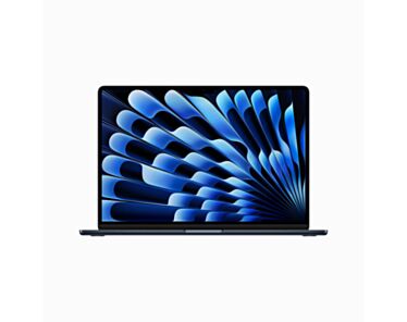 Apple MacBook Air 15" M2 8-core CPU + 10-core GPU / 16GB RAM / 256GB SSD / Klawiatura US / Północ (Midnight)