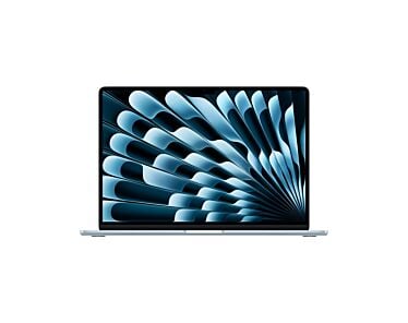 Apple MacBook Air 15" M5 10‑core CPU + 10‑core GPU / 32GB RAM / 512GB SSD / Klawiatura US / Zasilacz 35W / Błękitny (Sky Blue)