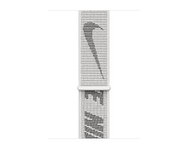 Apple Opaska sportowa Nike  w kolorze śnieżnobiałym do koperty 38mm / 40mm / 41mm / 42mm - rozmiar uniwersalny