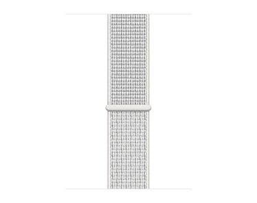Apple Opaska sportowa Nike  w kolorze śnieżnobiałym do koperty 44mm / 45mm / 46mm / 49mm - rozmiar uniwersalny